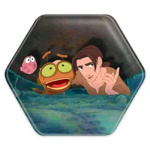 پیکسل شش ضلعی انیمیشن سیاره گنج Treasure Planet