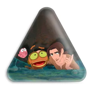 پیکسل مثلثی انیمیشن سیاره گنج Treasure Planet