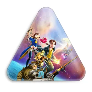 پیکسل مثلثی انیمیشن سیاره گنج Treasure Planet