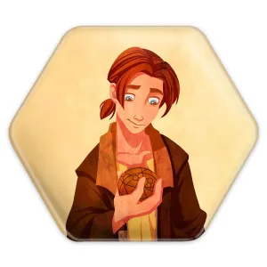 پیکسل شش ضلعی انیمیشن سیاره گنج Treasure Planet