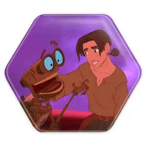 پیکسل شش ضلعی انیمیشن سیاره گنج Treasure Planet