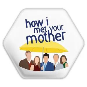 پیکسل شش ضلعی سریال آشنایی با مادر How I Met Your Mother