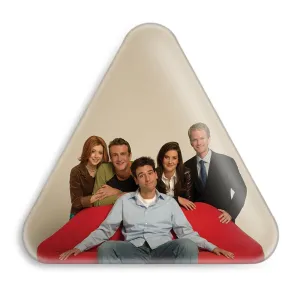 پیکسل مثلثی سریال آشنایی با مادر How I Met Your Mother