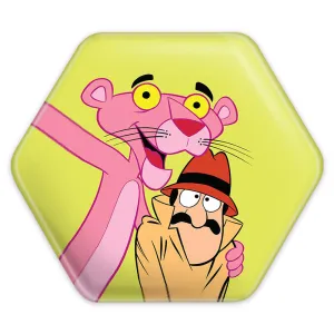 پیکسل شش ضلعی پلنگ صورتی Pink Panther
