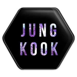 پیکسل شش ضلعی جونگ کوک Jung Kook گروه بی تی اس BTS