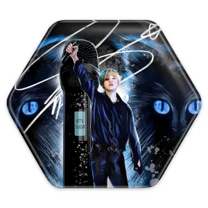 پیکسل شش ضلعی شوگا Suga گروه بی تی اس BTS