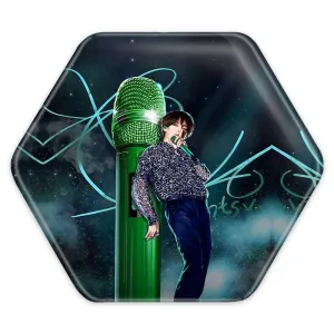 پیکسل شش ضلعی تهیونگ Taeyong گروه بی تی اس BTS