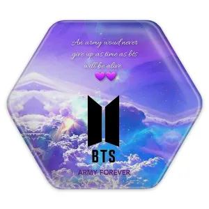 پیکسل شش ضلعی گروه بی تی اس BTS
