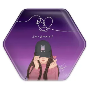 پیکسل شش ضلعی گروه بی تی اس BTS