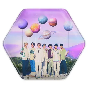 پیکسل شش ضلعی گروه بی تی اس BTS