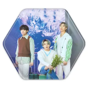پیکسل شش ضلعی گروه بی تی اس BTS