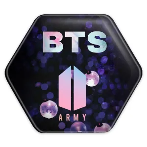 پیکسل شش ضلعی گروه بی تی اس BTS