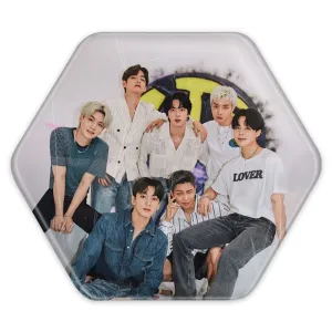 پیکسل شش ضلعی گروه بی تی اس BTS
