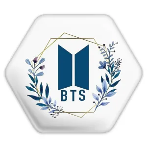 پیکسل شش ضلعی گروه بی تی اس BTS
