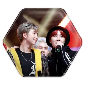 پیکسل شش ضلعی گروه بی تی اس BTS