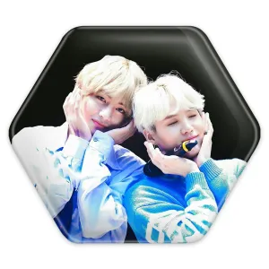 پیکسل شش ضلعی گروه بی تی اس BTS