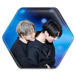 پیکسل شش ضلعی گروه بی تی اس BTS
