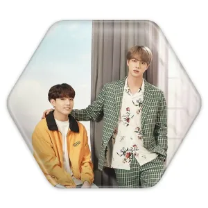 پیکسل شش ضلعی گروه بی تی اس BTS