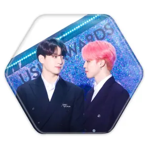 پیکسل شش ضلعی گروه بی تی اس BTS
