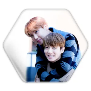 پیکسل شش ضلعی گروه بی تی اس BTS
