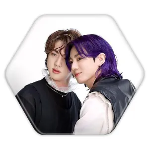 پیکسل شش ضلعی گروه بی تی اس BTS