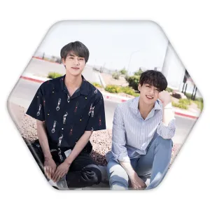 پیکسل شش ضلعی گروه بی تی اس BTS