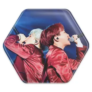 پیکسل شش ضلعی گروه بی تی اس BTS