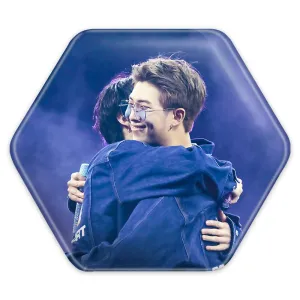 پیکسل شش ضلعی گروه بی تی اس BTS
