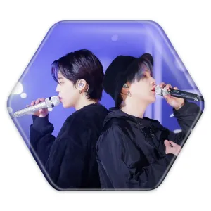 پیکسل شش ضلعی گروه بی تی اس BTS