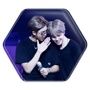 پیکسل شش ضلعی گروه بی تی اس BTS