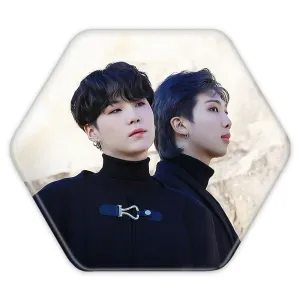 پیکسل شش ضلعی گروه بی تی اس BTS