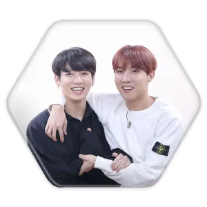 پیکسل شش ضلعی گروه بی تی اس BTS