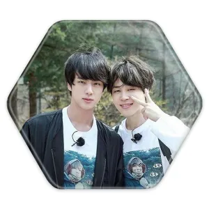 پیکسل شش ضلعی گروه بی تی اس BTS