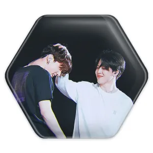 پیکسل شش ضلعی گروه بی تی اس BTS