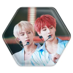 پیکسل شش ضلعی گروه بی تی اس BTS