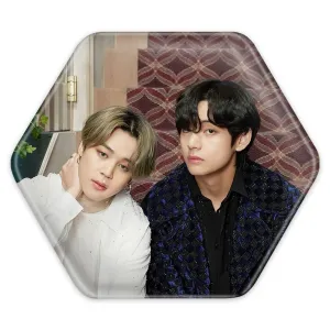 پیکسل شش ضلعی گروه بی تی اس BTS
