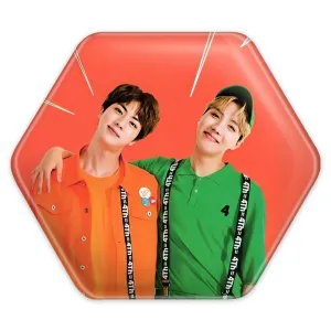 پیکسل شش ضلعی گروه بی تی اس BTS