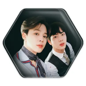 پیکسل شش ضلعی گروه بی تی اس BTS