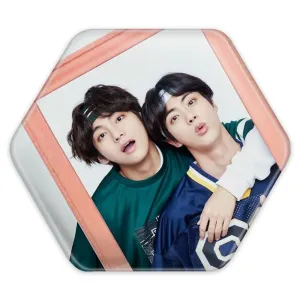 پیکسل شش ضلعی گروه بی تی اس BTS