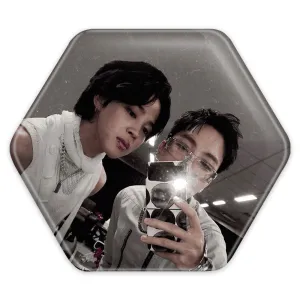 پیکسل شش ضلعی گروه بی تی اس BTS