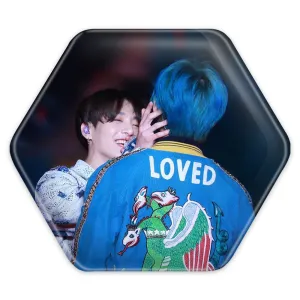 پیکسل شش ضلعی  تهیونگ و جونگ کوک ویکوک گروه بی تی اس BTS