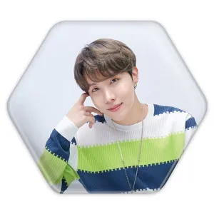 پیکسل شش ضلعی جی هوپ J Hope گروه بی تی اس BTS