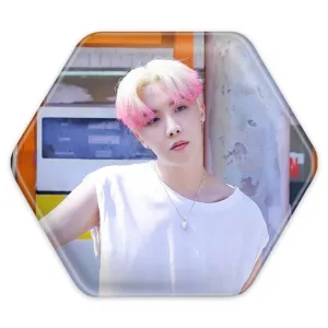 پیکسل شش ضلعی جی هوپ J Hope گروه بی تی اس BTS