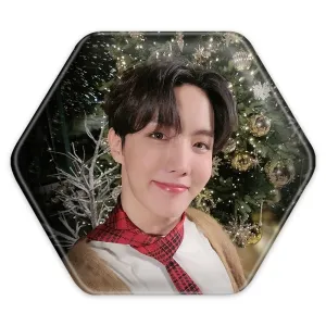 پیکسل شش ضلعی جی هوپ J Hope گروه بی تی اس BTS