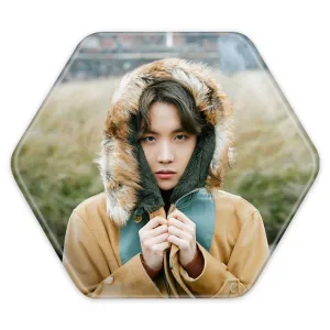 پیکسل شش ضلعی جی هوپ J Hope گروه بی تی اس BTS
