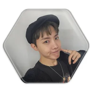 پیکسل شش ضلعی جی هوپ J Hope گروه بی تی اس BTS