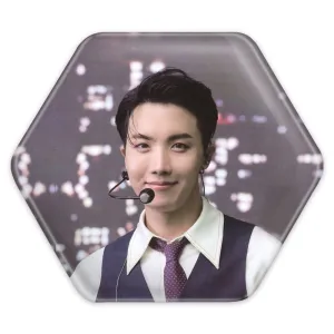 پیکسل شش ضلعی جی هوپ J Hope گروه بی تی اس BTS