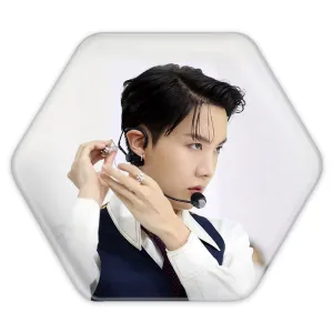 پیکسل شش ضلعی جی هوپ J Hope گروه بی تی اس BTS