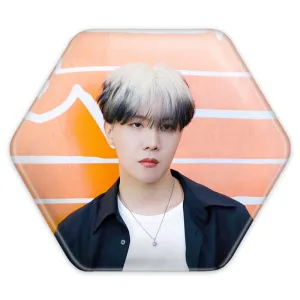 پیکسل شش ضلعی جی هوپ J Hope گروه بی تی اس BTS