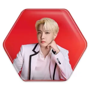 پیکسل شش ضلعی جی هوپ J Hope گروه بی تی اس BTS